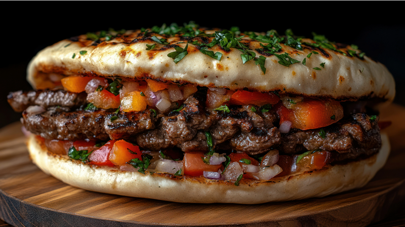 PAMBAZZO BURGER L' ARGENTINO AU BOEUF CONFIT